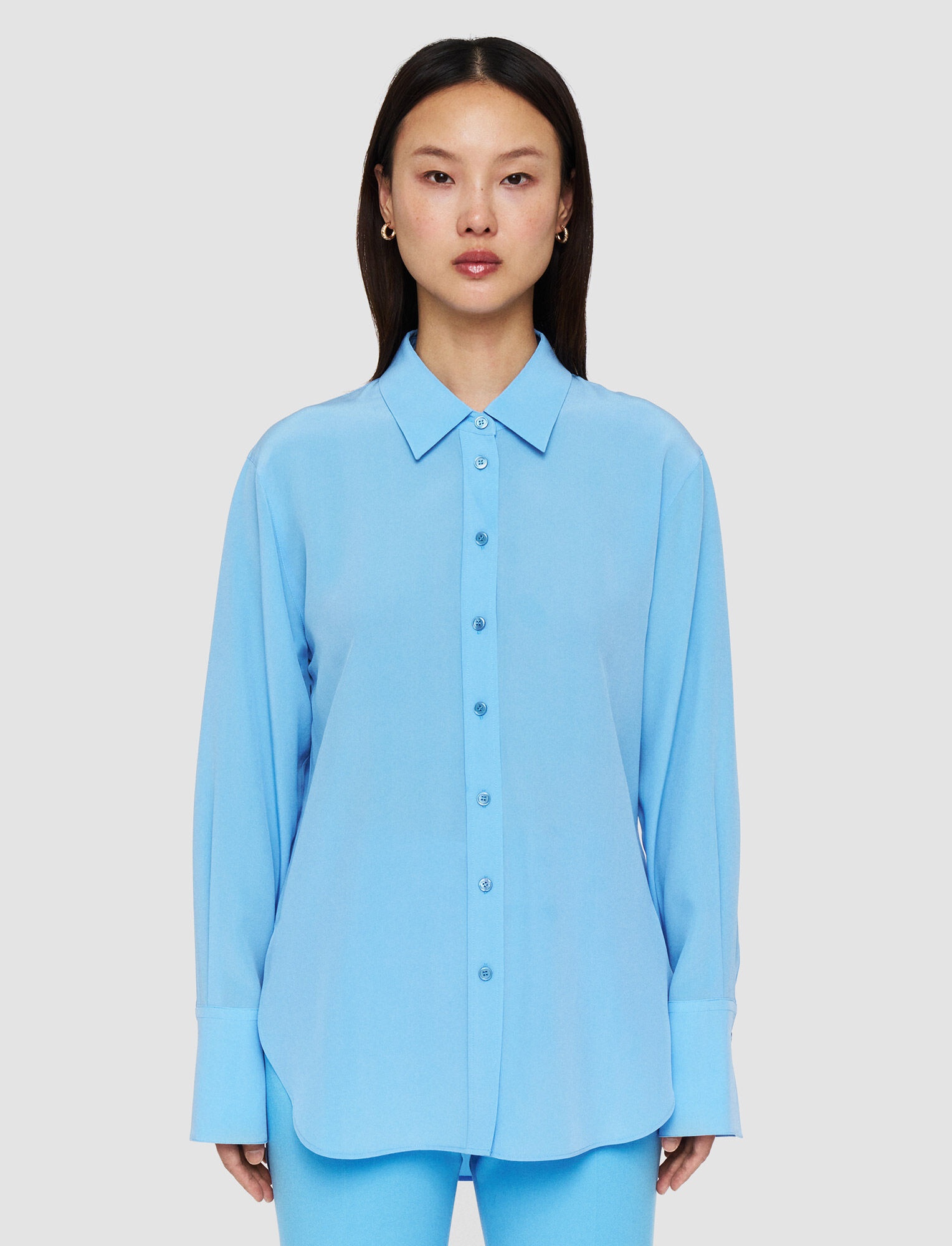 Silk Crepe de Chine Joe Blouse - 3
