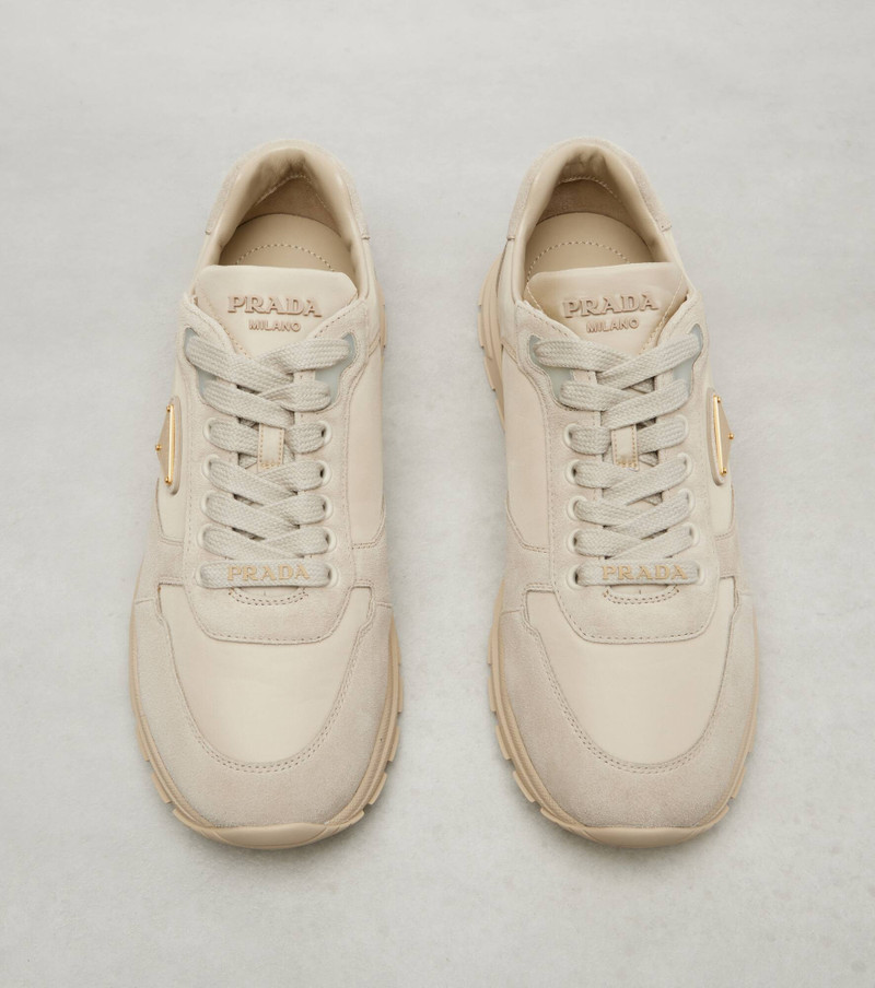 PRAX 2.0 Re-Nylon suede-trimmed sneakers 6