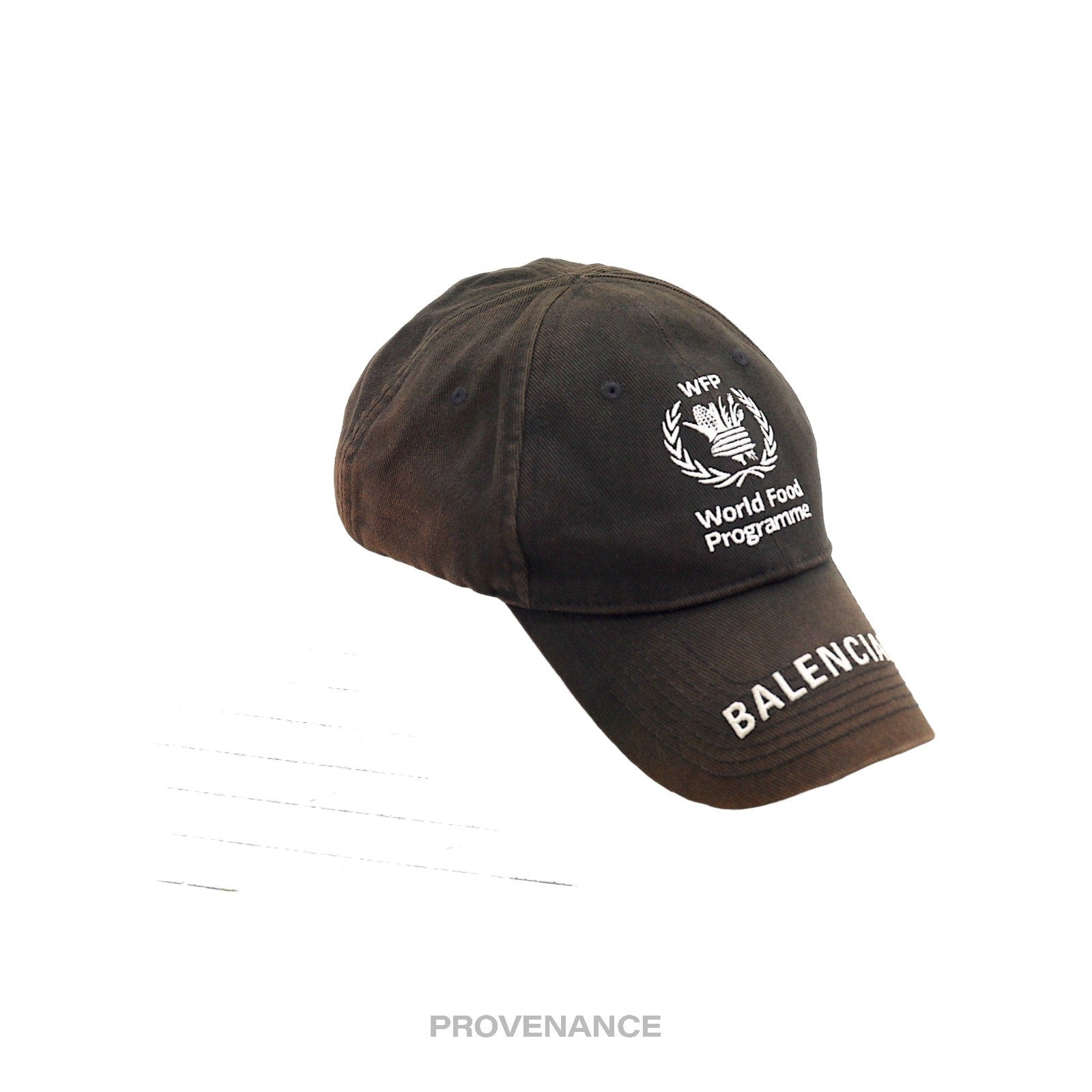 Balenciaga WFP World Food Programme Cap - Faded Black - 3