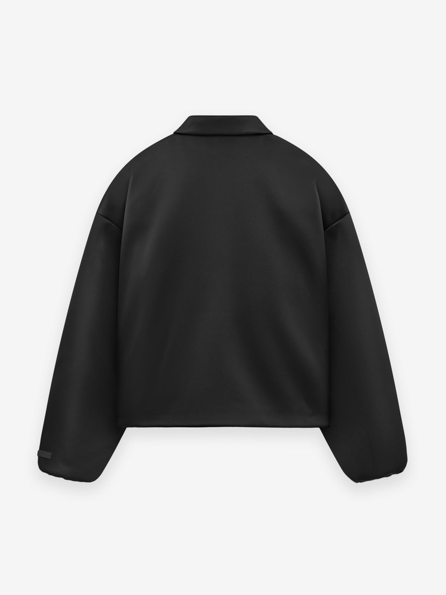 Womens Satin Nylon Bomber Jacket - 3