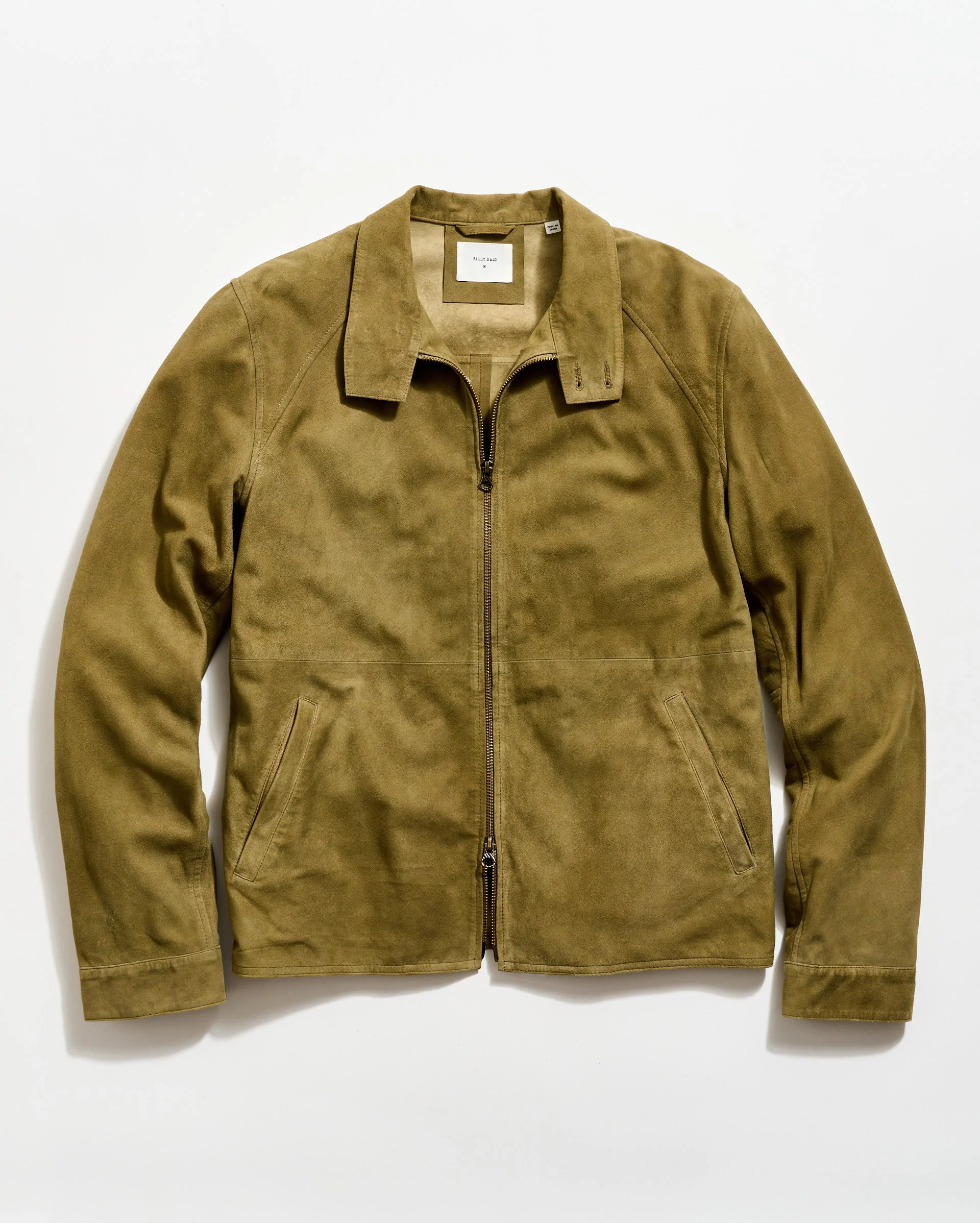 Suede Harrington Jacket - 1