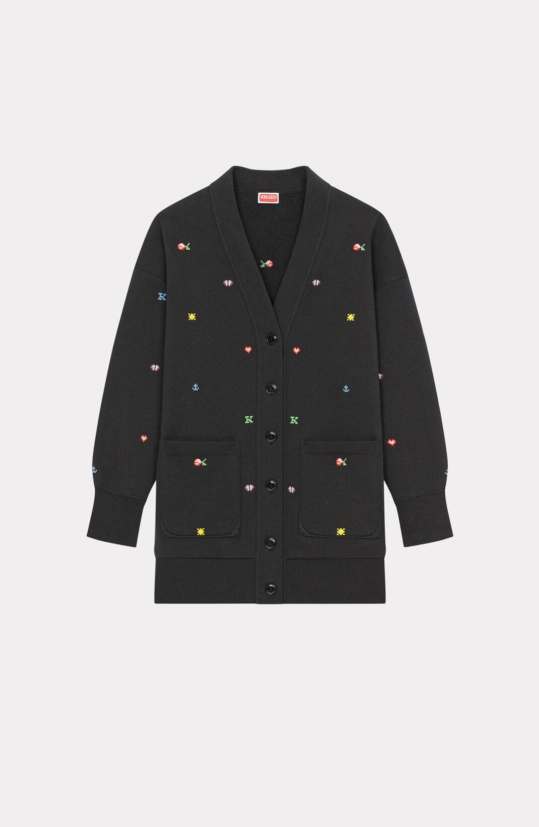 KENZO Pixels' cardigan dress - 1