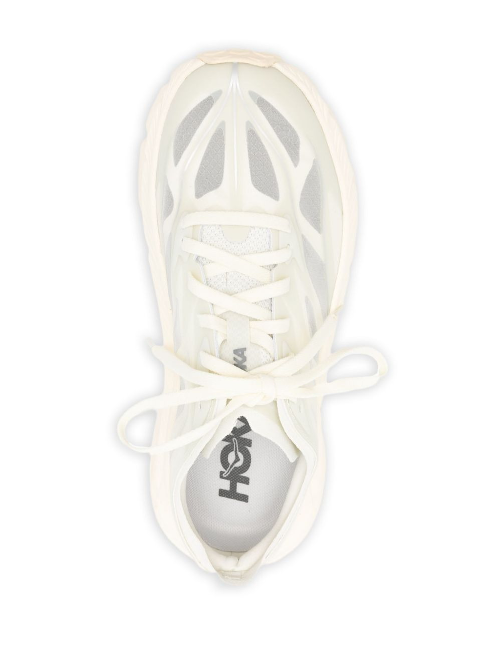 lace-up mesh sneakers - 4