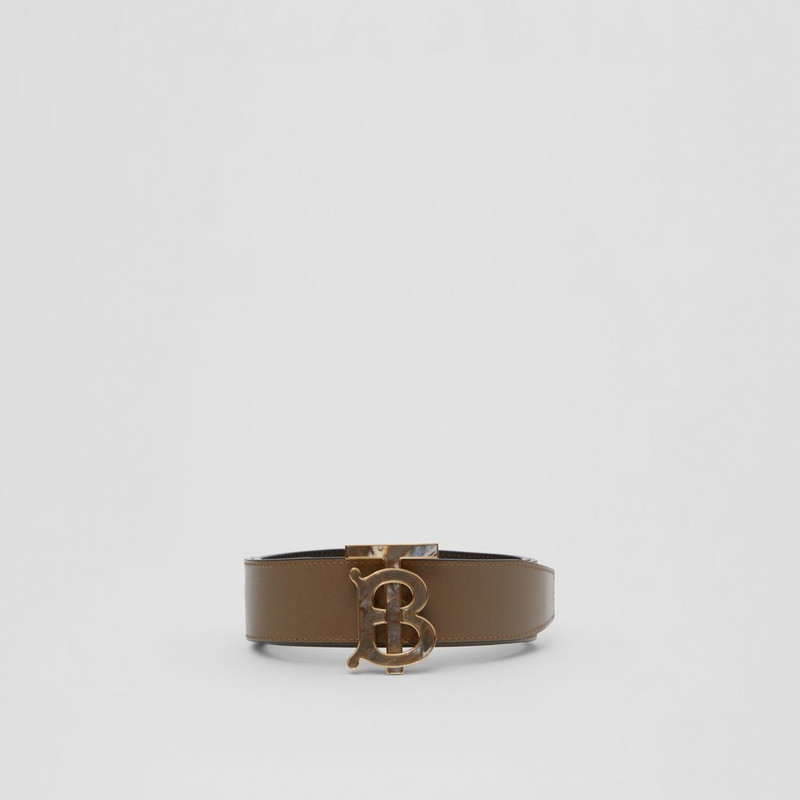 Reversible Monogram Motif Leather Belt 5