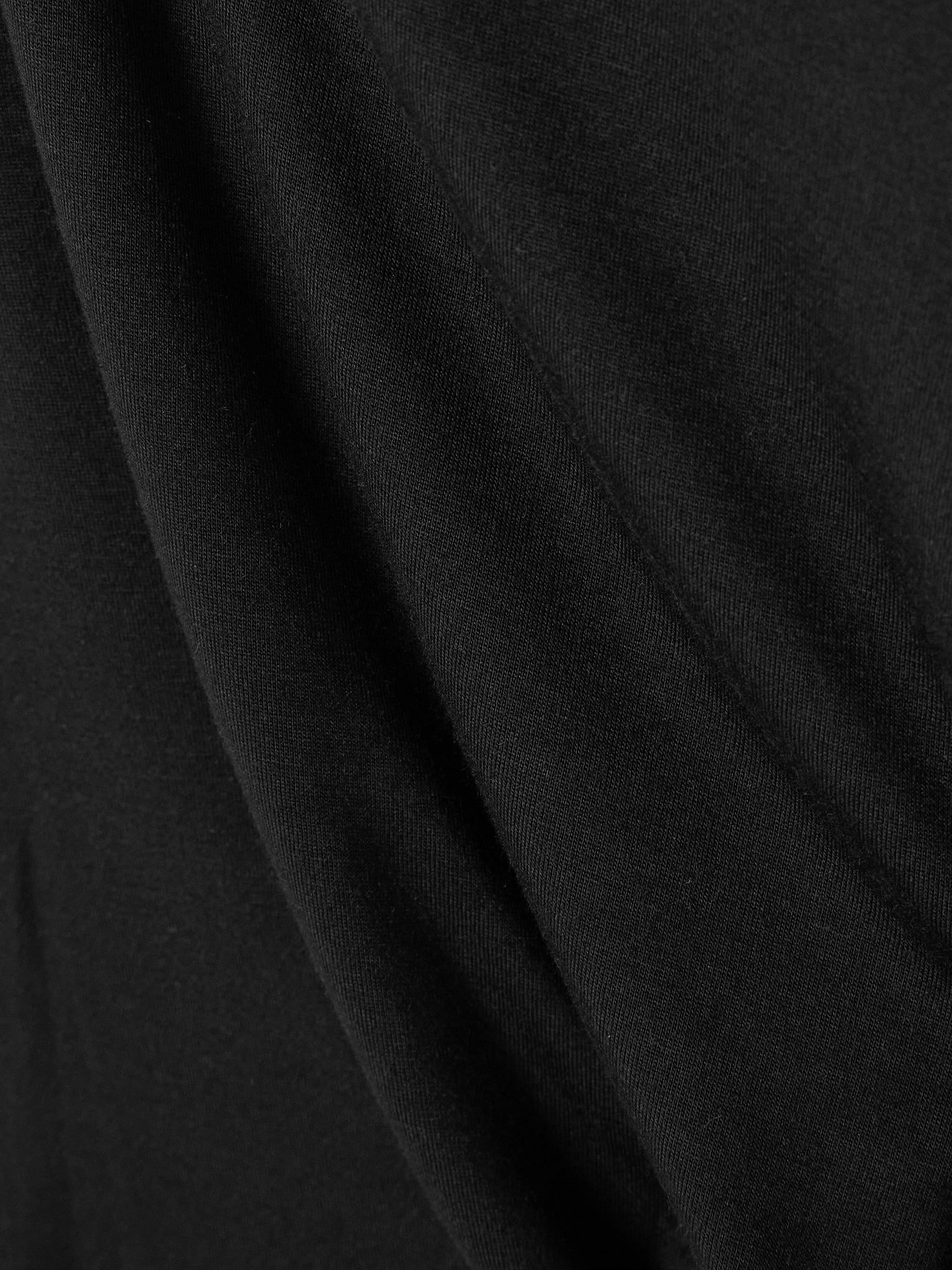 Harlow stretch-modal jersey turtleneck tank Black - 4