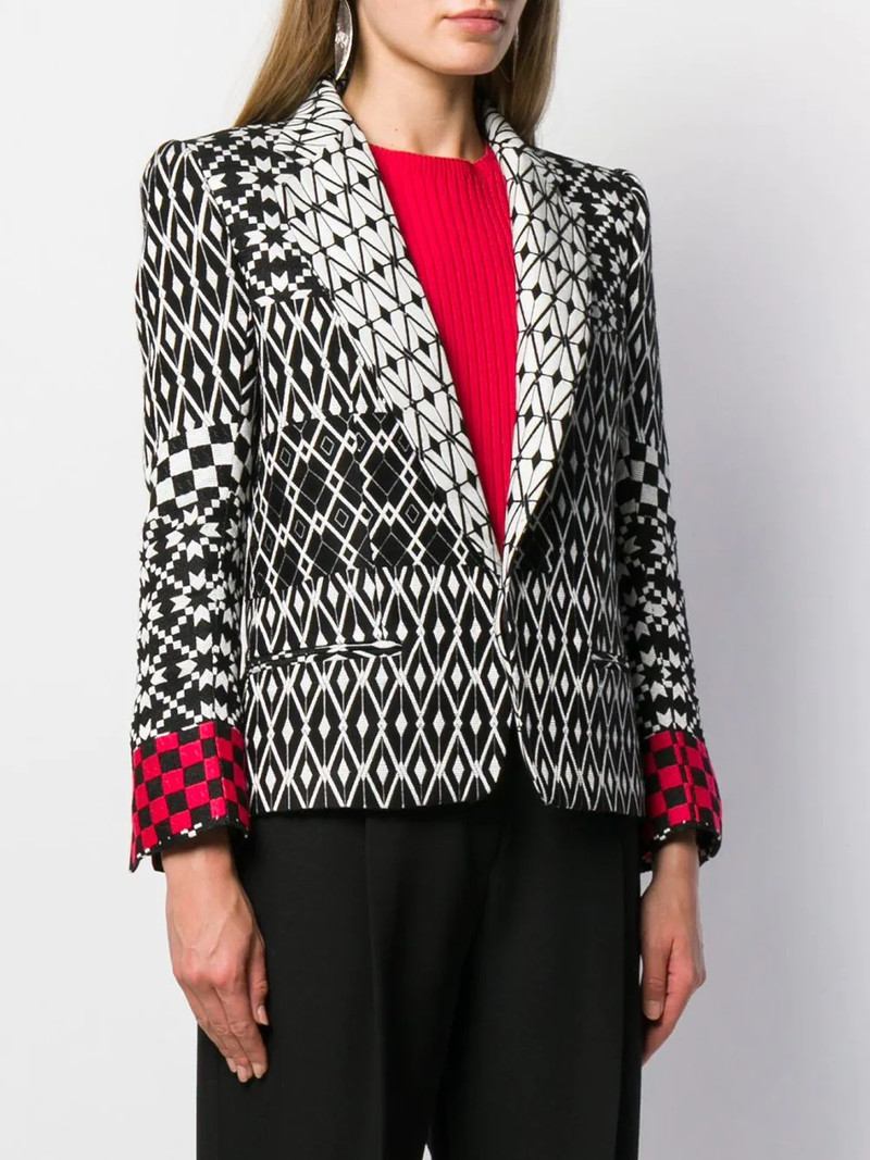 pattern mix blazer 3