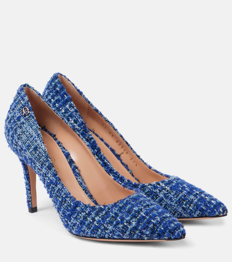 Gianvito 85 bouclé pumps - 1