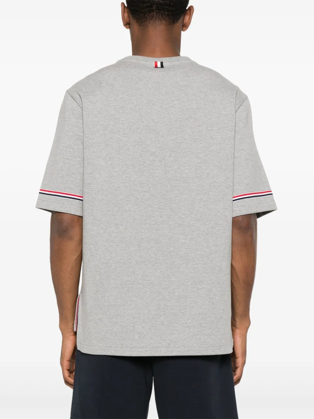 Thom Browne Men Rwb Stripe T-Shirt - 4