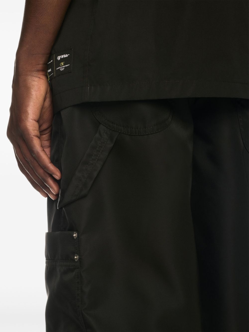 Arrows-motif carpenter trousers - 5
