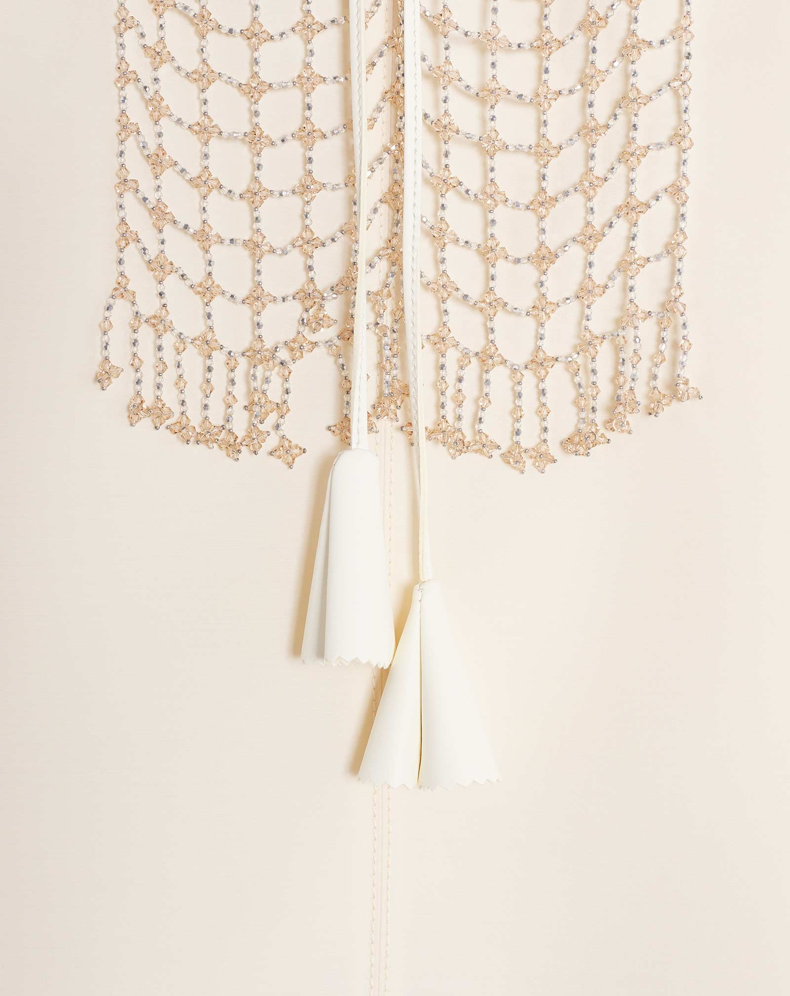 OPEN NECK EMBROIDERED TOP - 4