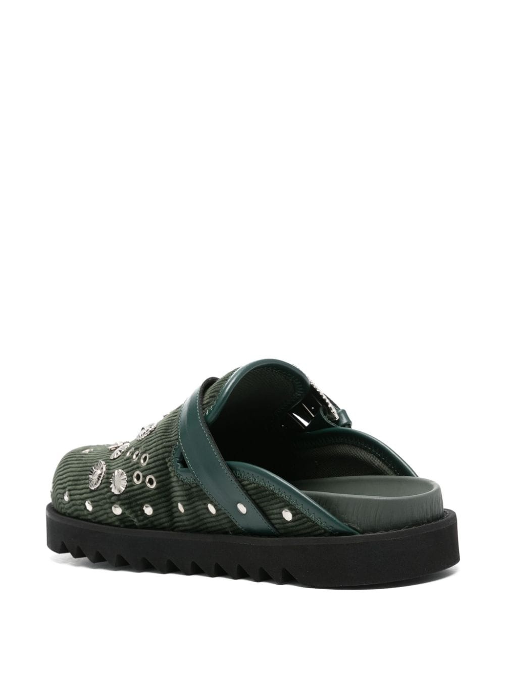 eyelet-metal slippers - 3