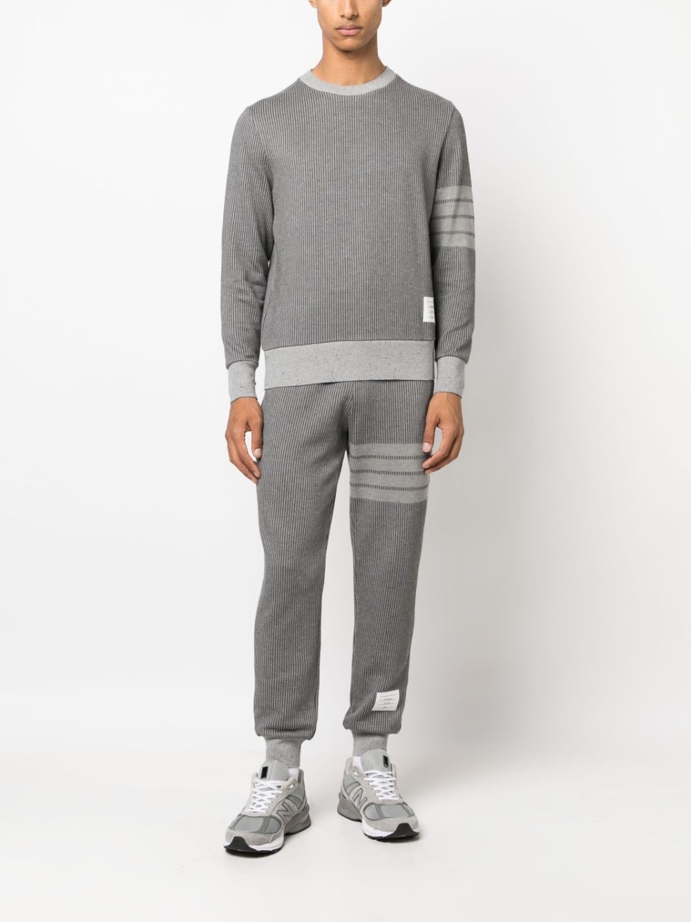 4-Bar crew-neck sweatshirt - 2