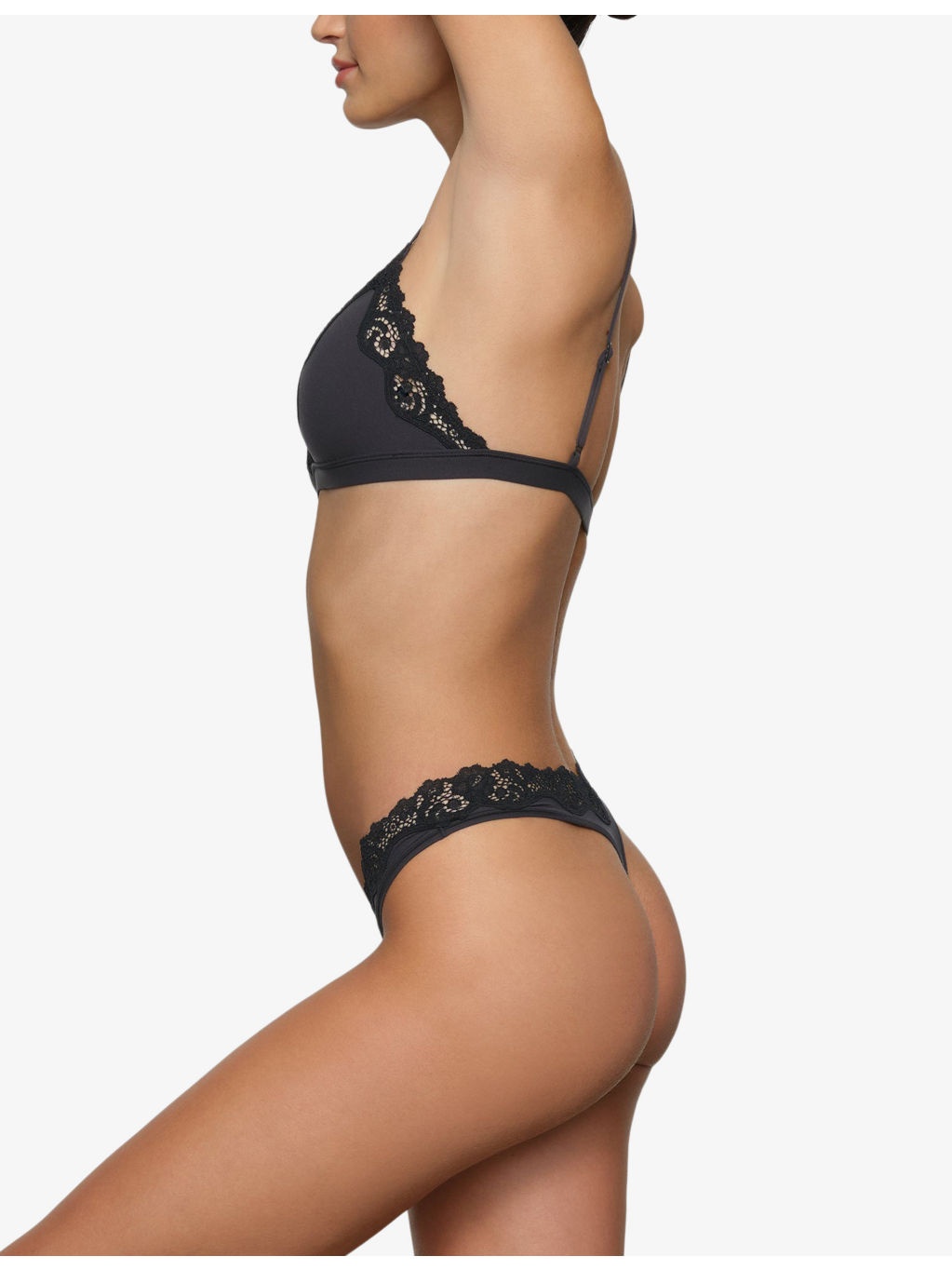 Fits Everybody lace-trim stretch-woven bra - 3