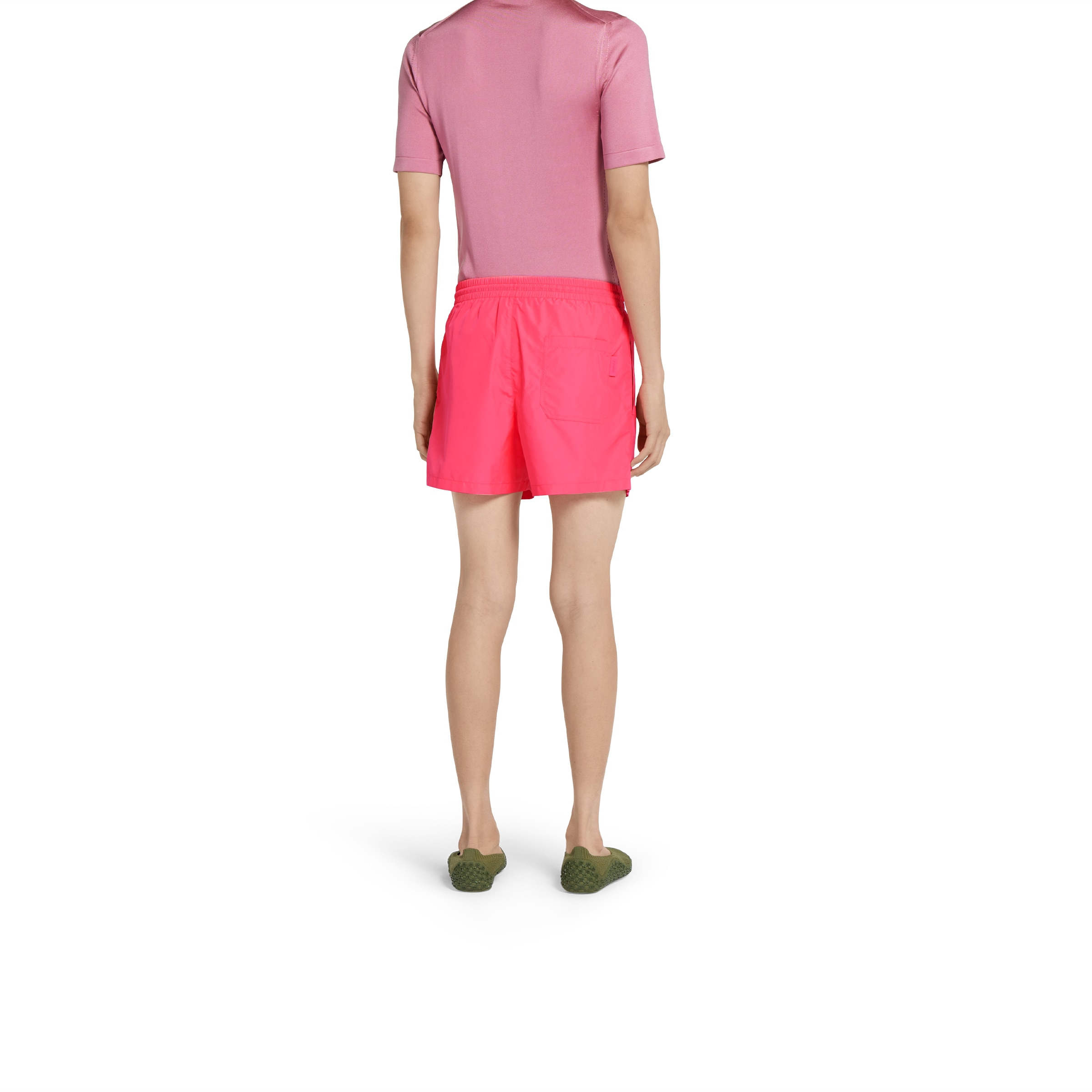 Technical poplin swim short - 4