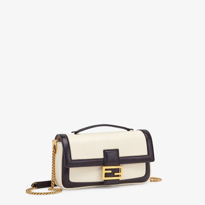 FENDI Black and white nappa leather bag outlook