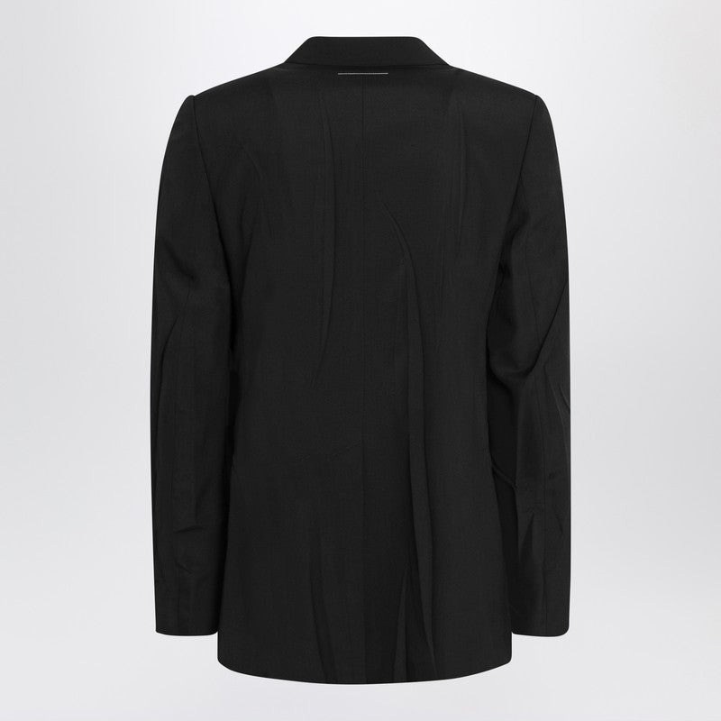 MM6 Maison Margiela wool-blend jacket - 2