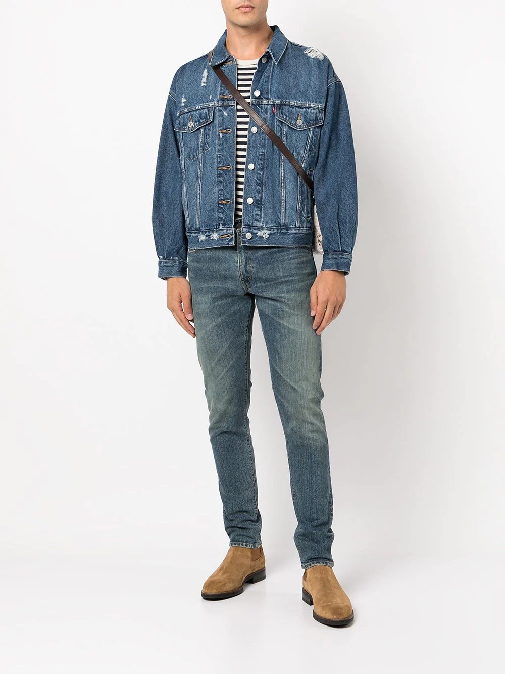 90s Trucker denim jacket - 2