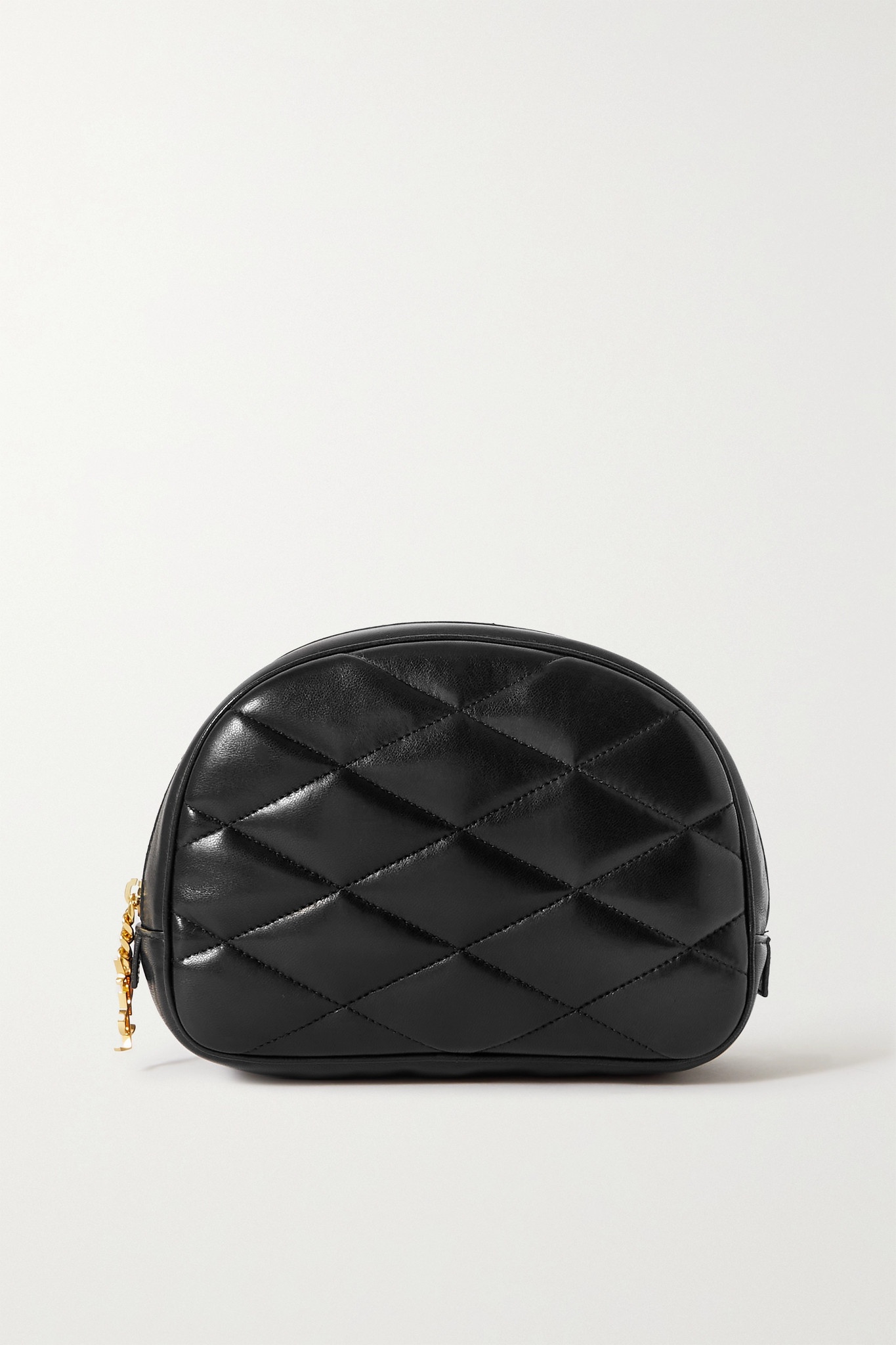 Lolita quilted leather cosmetics case - 1