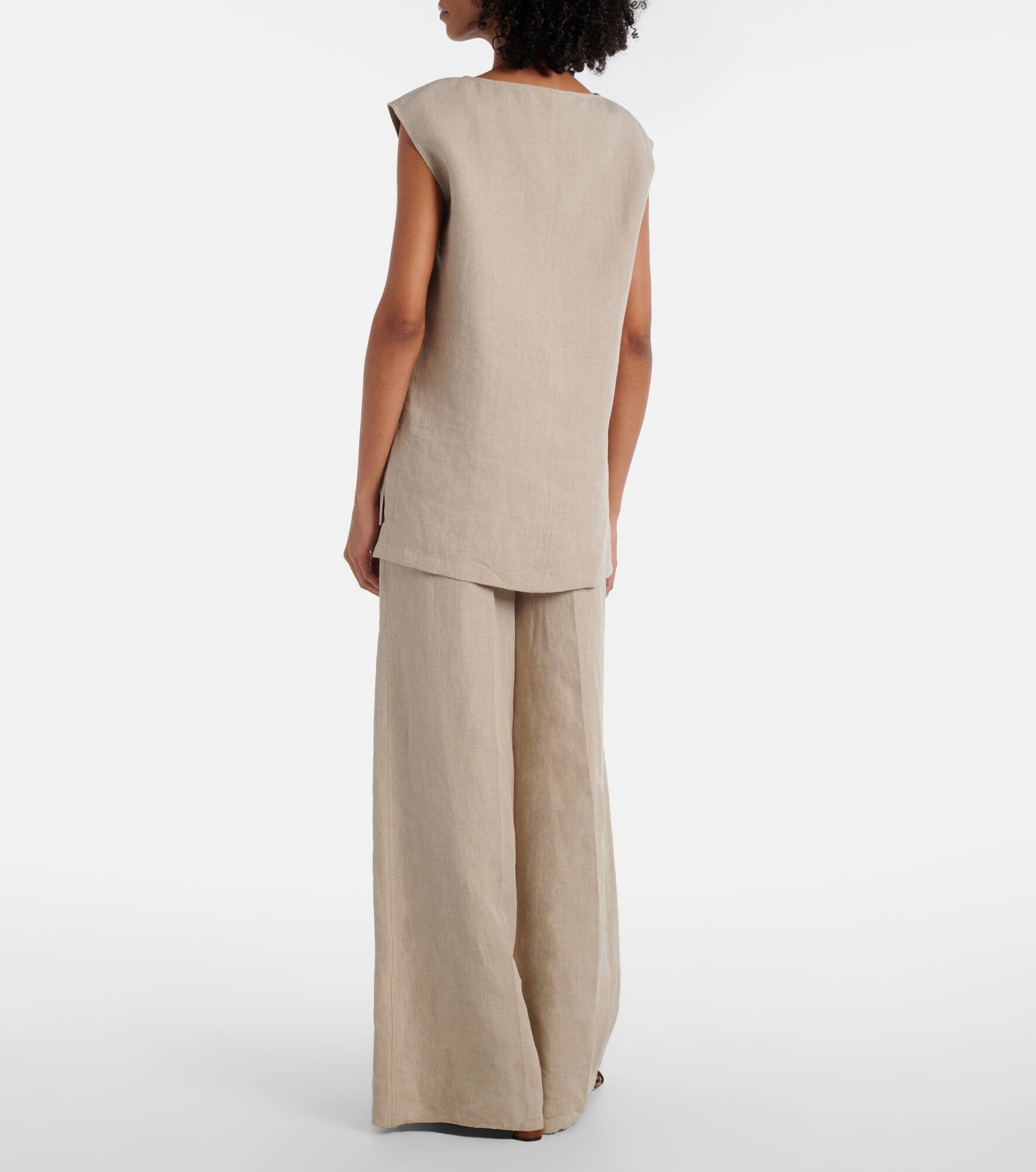 Colombo linen top - 3