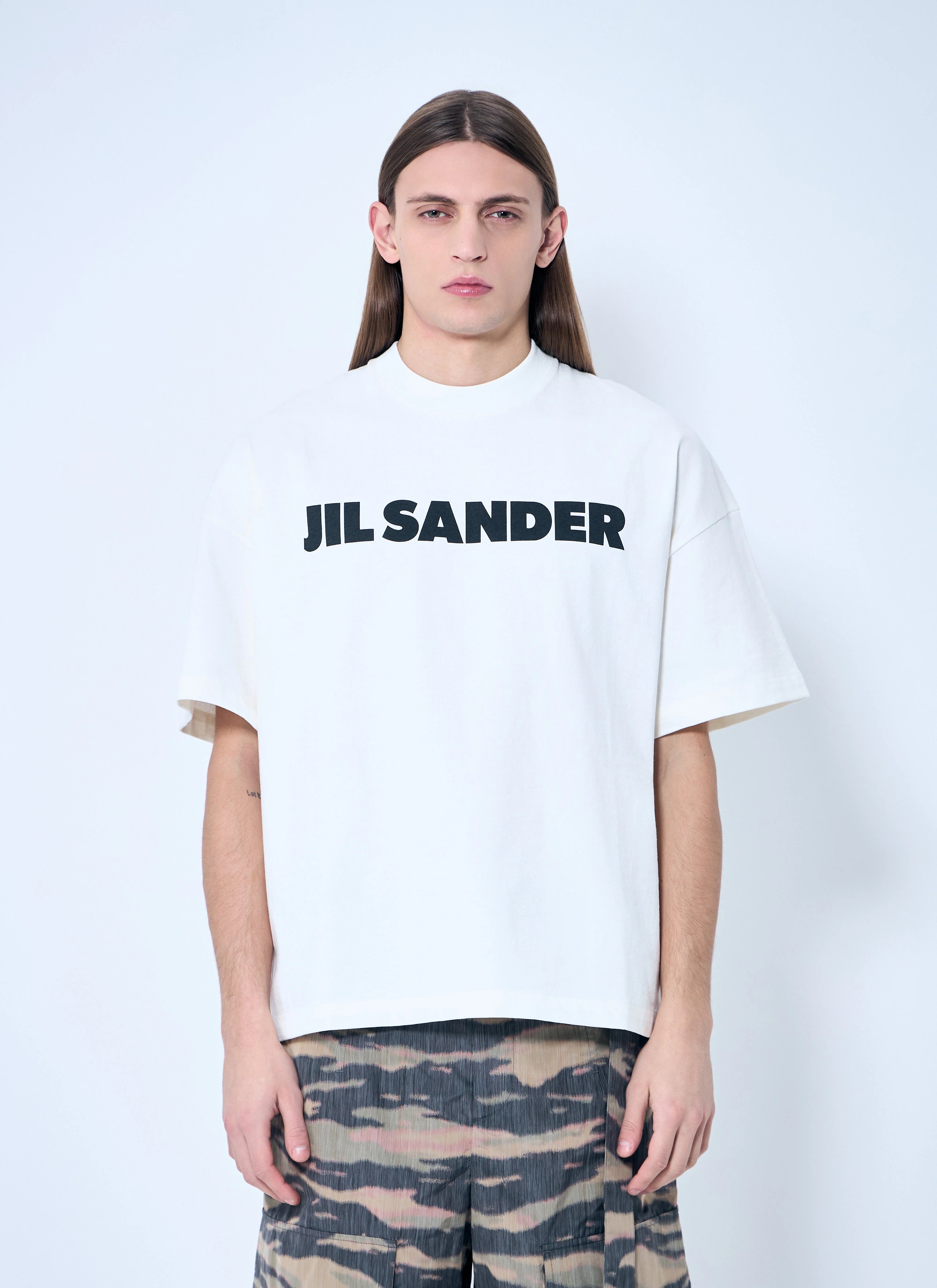 Jil Sander Men Logo T-Shirt - 1