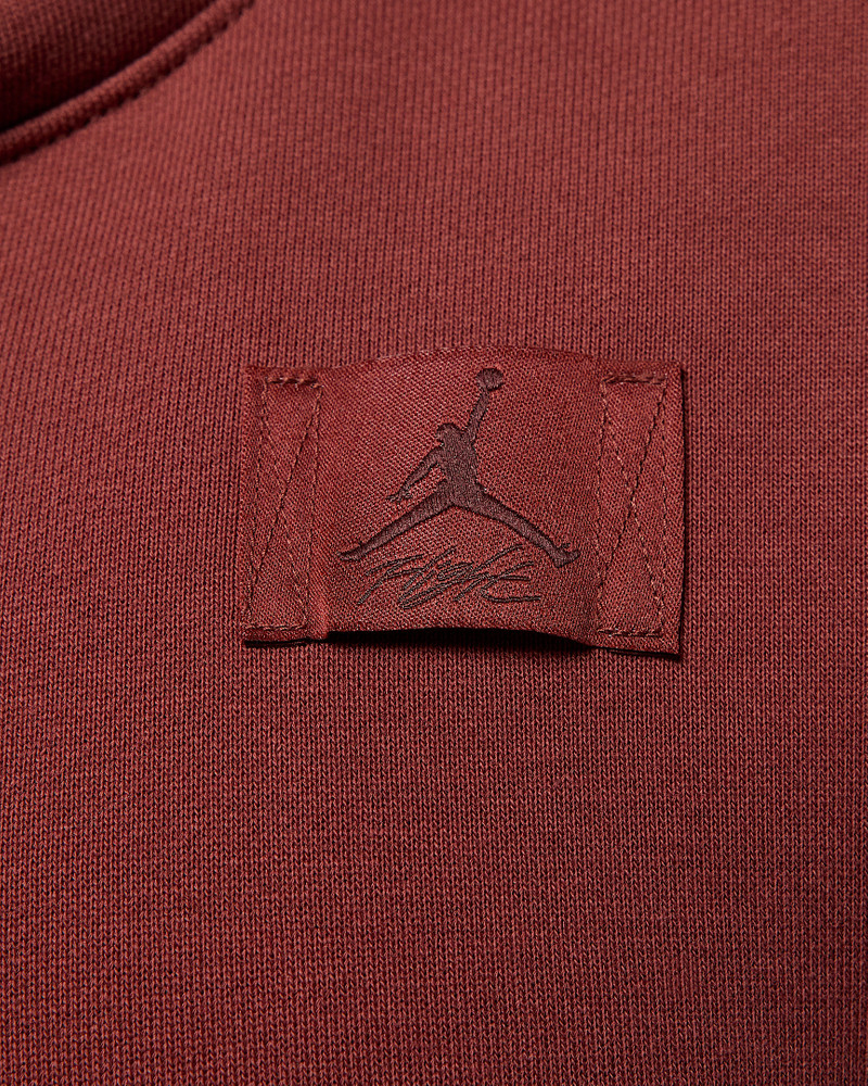 Jordan Flight Fleece Women's Satin-Lined Pullover Hoodie 5