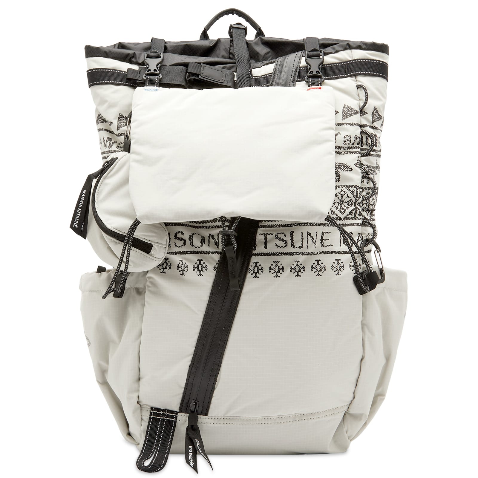 and Wander and wander x Maison Kitsune 30L Backpack | REVERSIBLE