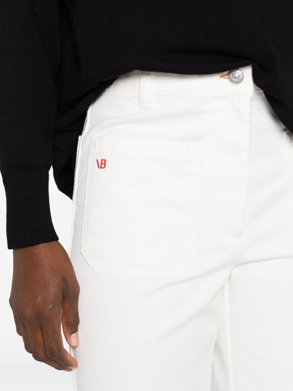 organic-cotton straight-leg jeans - 5