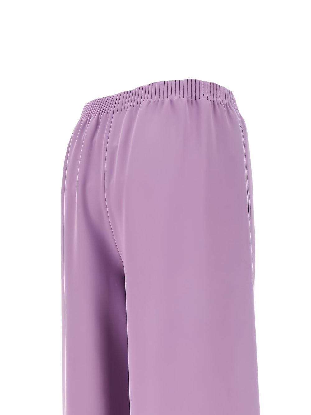 silk flared trousers - 4