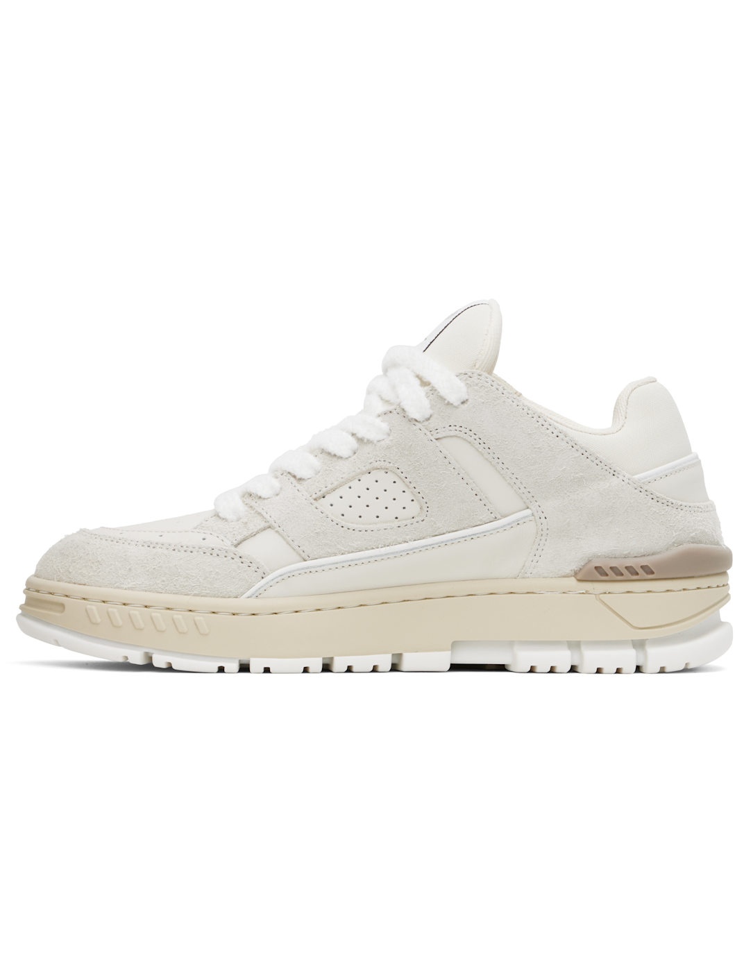 Beige Area Lo Fluffy Sneakers - 3