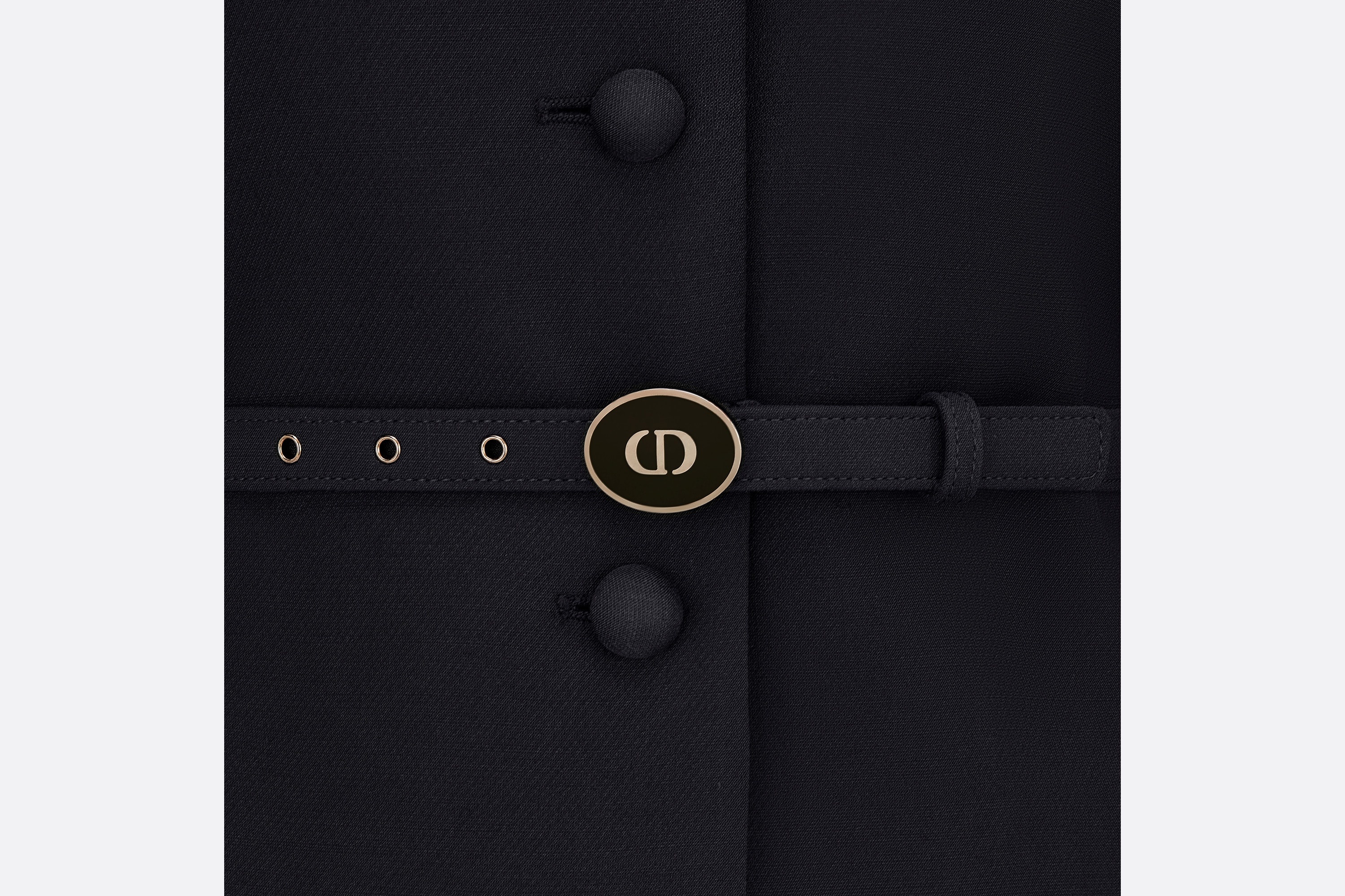 V08 Cropped Jacket with Dior Belt - 3