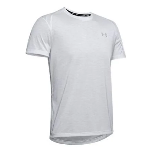 Men's Under Armour Streaker Series Running Sports Short Sleeve Gray 1326579-014 - 1