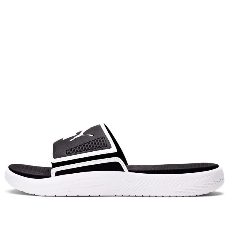 PUMA Softride Slide 'White Black' 382111-01 - 1