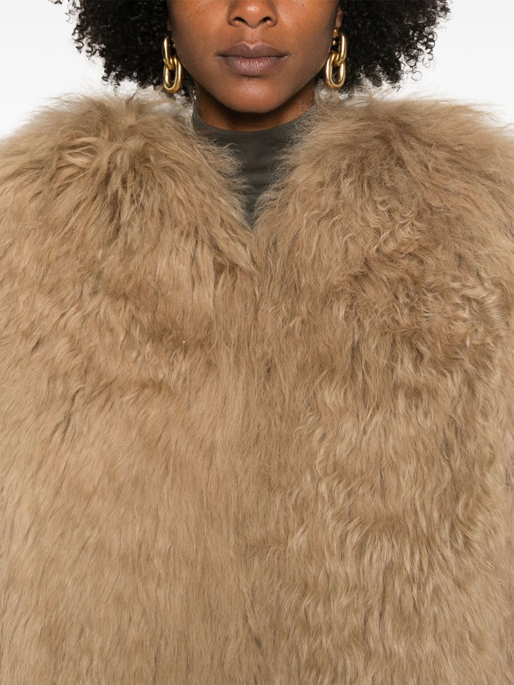 shearling jacket - 5