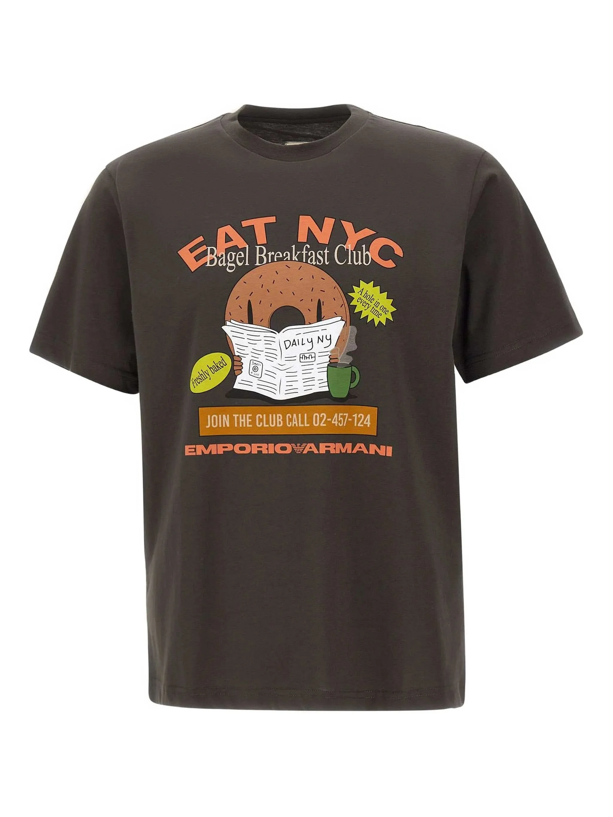 Emporio Armani Emporio Armani T-shirts And Polos Brown - 1