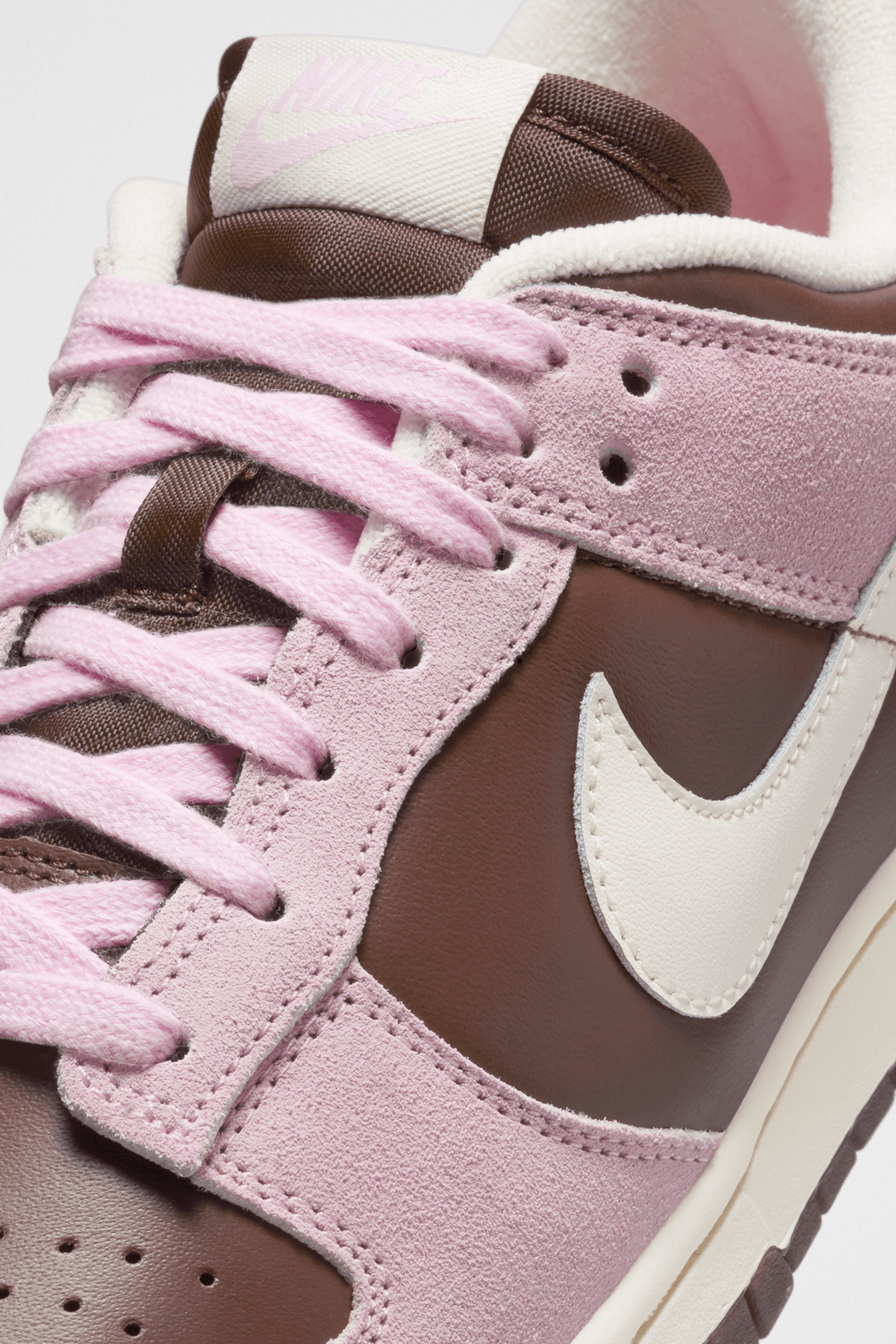 NIKE W DUNK LOW CACAO WOW /  PINK FOAM - 7