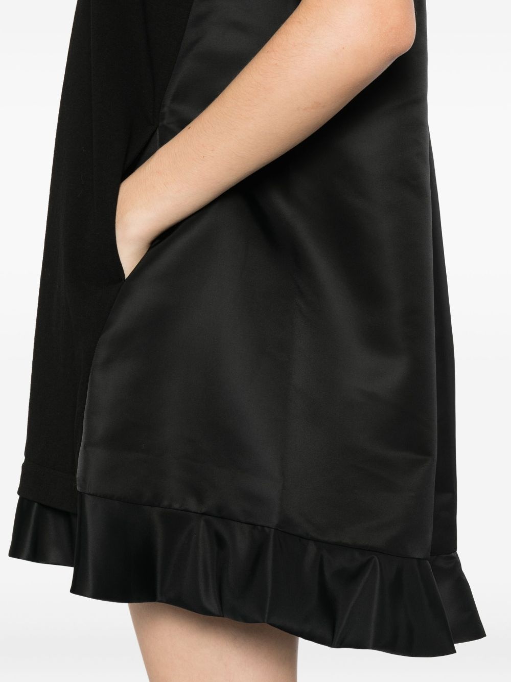 pocket ruffled mini day dress - 5