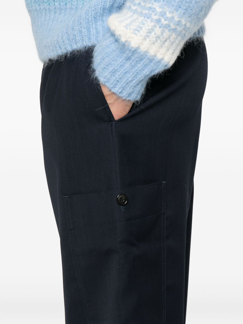 virgin wool trousers - 5