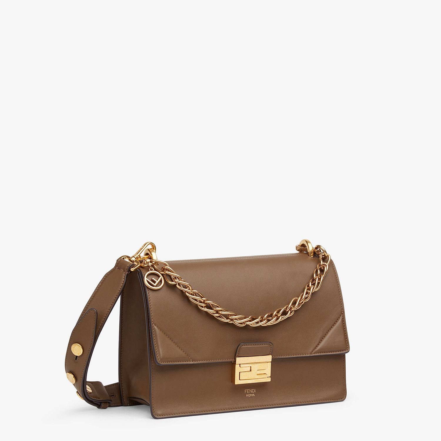 Brown leather bag - 3