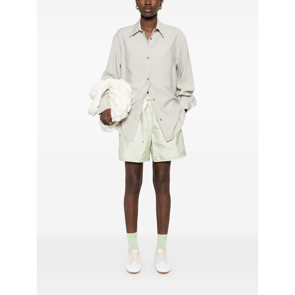 Jil Sander Green Shorts - Short Shorts Women - 5