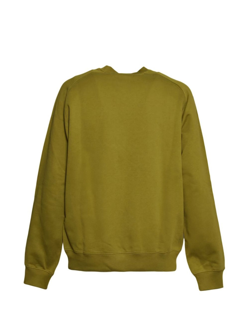 MSGM logo crew-neck sweatshirt outlook