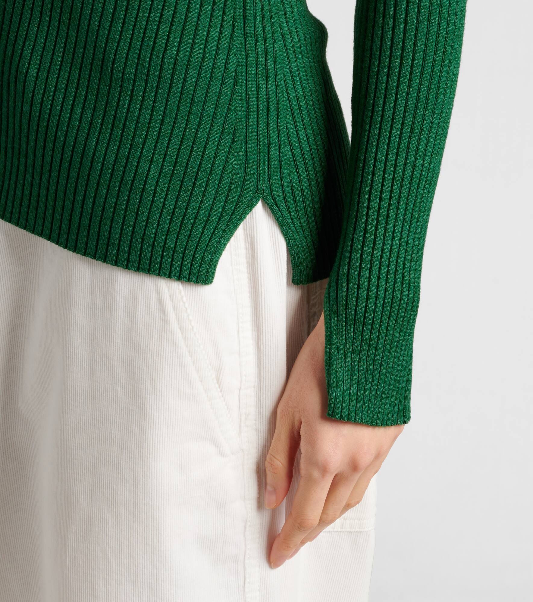 Essential Ease wool and silk-blend cardigan - 5