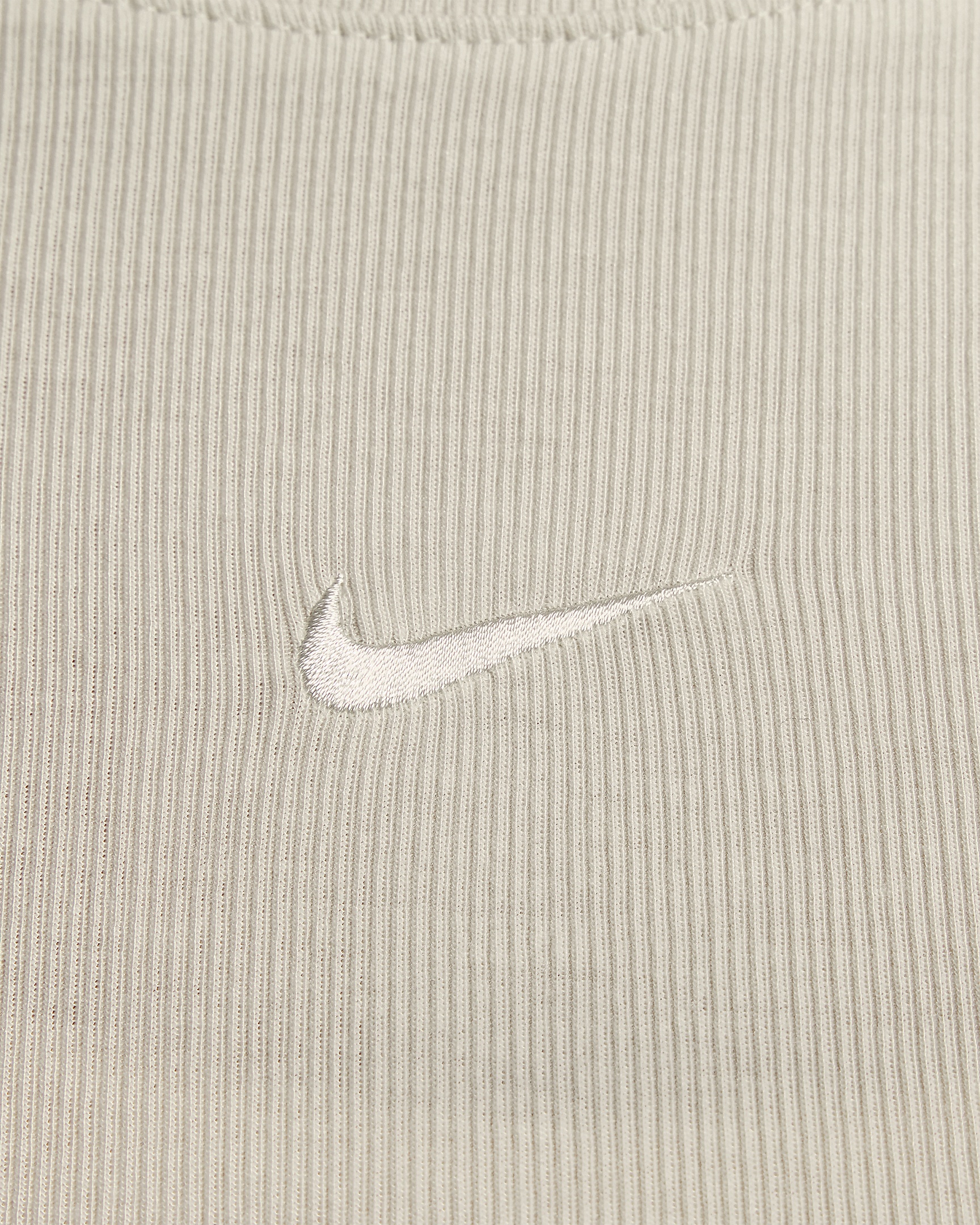 Women's Nike Sportswear Essential Ribbed Long-Sleeve Mod Crop Top - 4