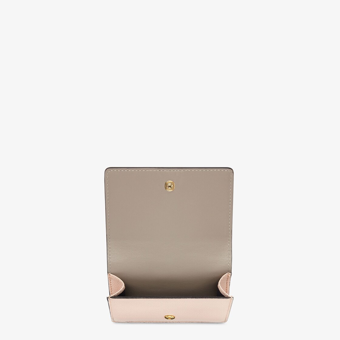 Fendi O’Lock medium tri-fold wallet. Divided into six card slots, a bill compartment and a coin pock - 3