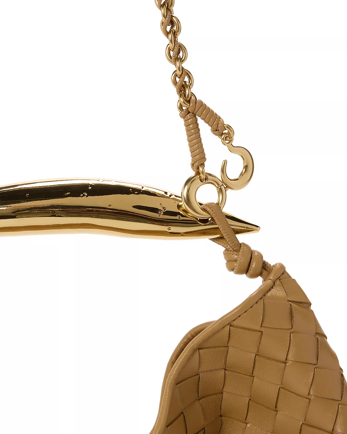 Small Sardine Leather Bag - 8