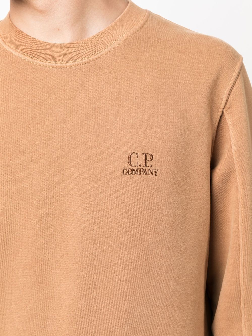 embroidered logo sweatshirt - 5