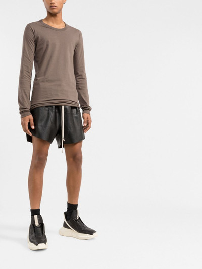 Rick Owens Penta cotton shorts outlook