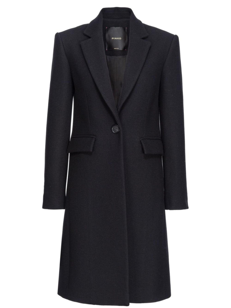 single-breasted coat - 1