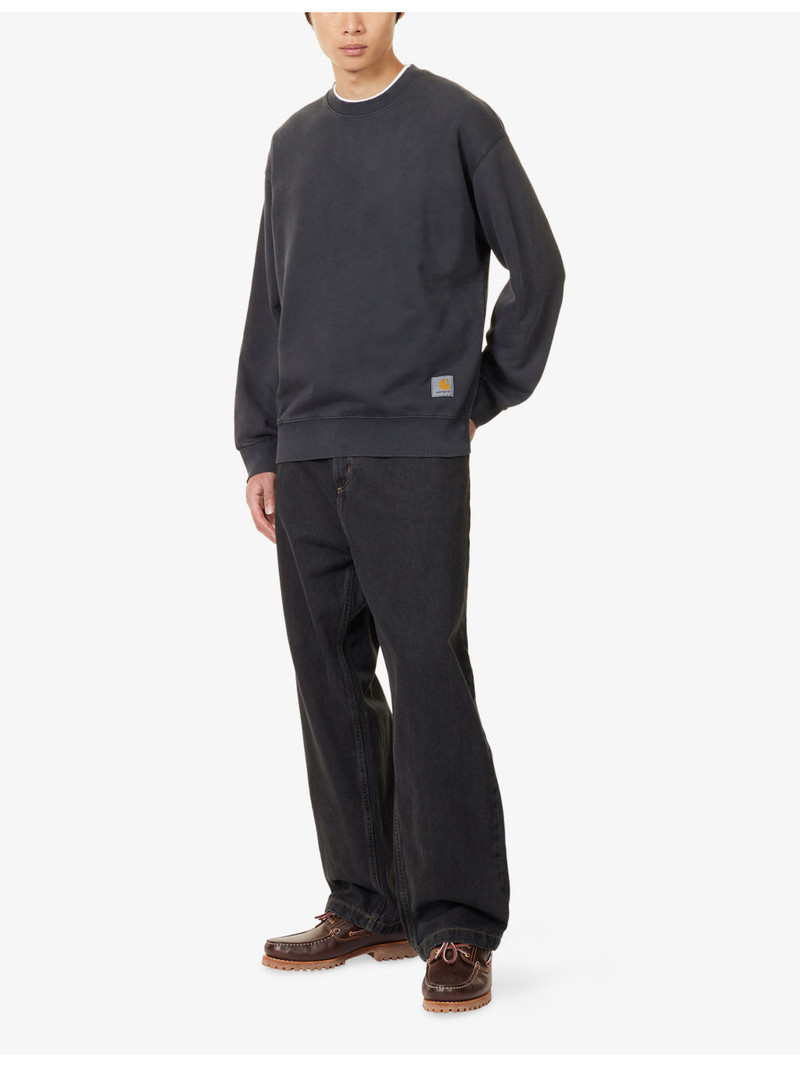 Carhartt Brandon Wide-Leg Relaxed-Fit Denim Jeans outlook