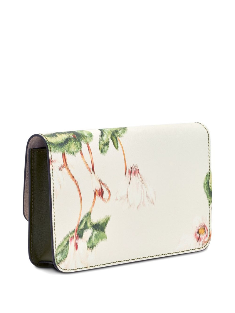 mini floral-print clutch bag 4