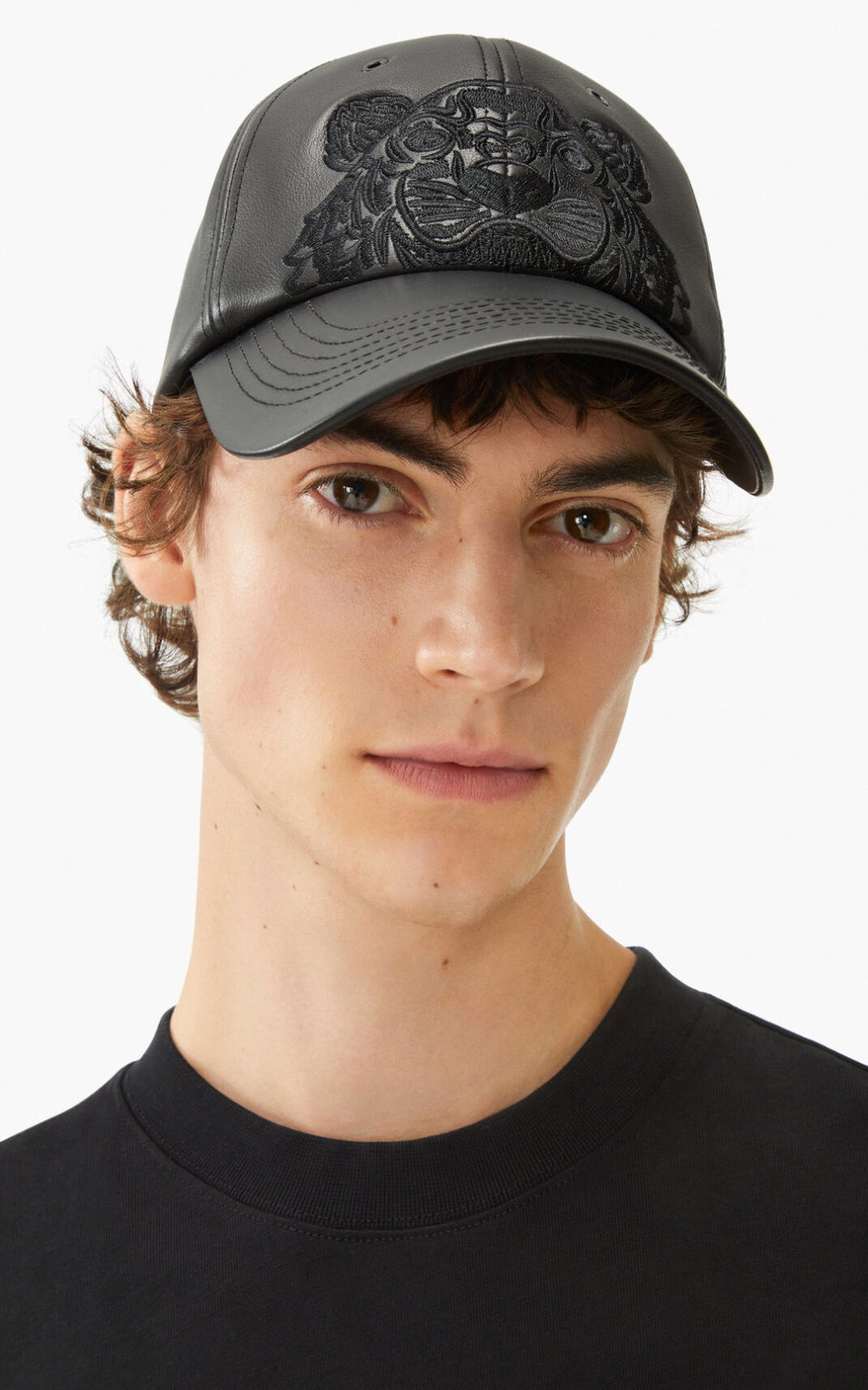 Leather Kampus Tiger cap - 3